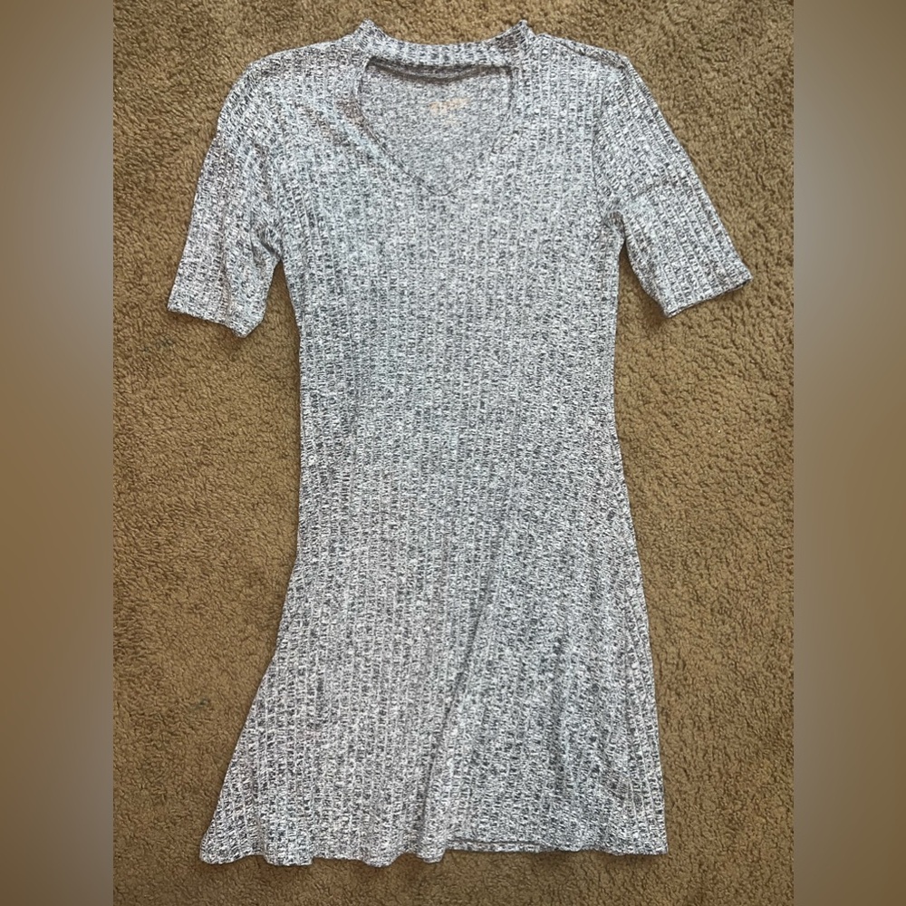 4/$20 Arizona Cut Out Grey Dress